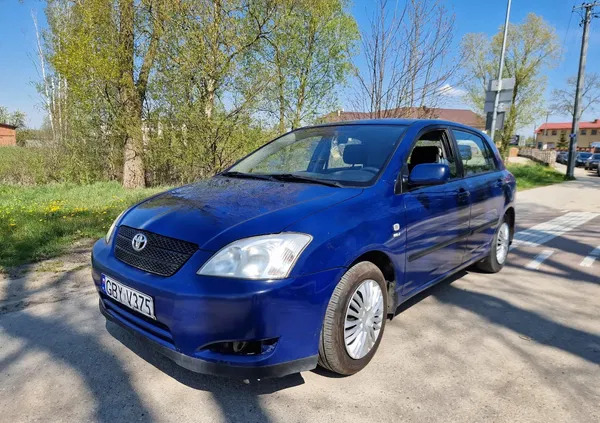 toyota Toyota Corolla cena 4700 przebieg: 258000, rok produkcji 2003 z Żelechów